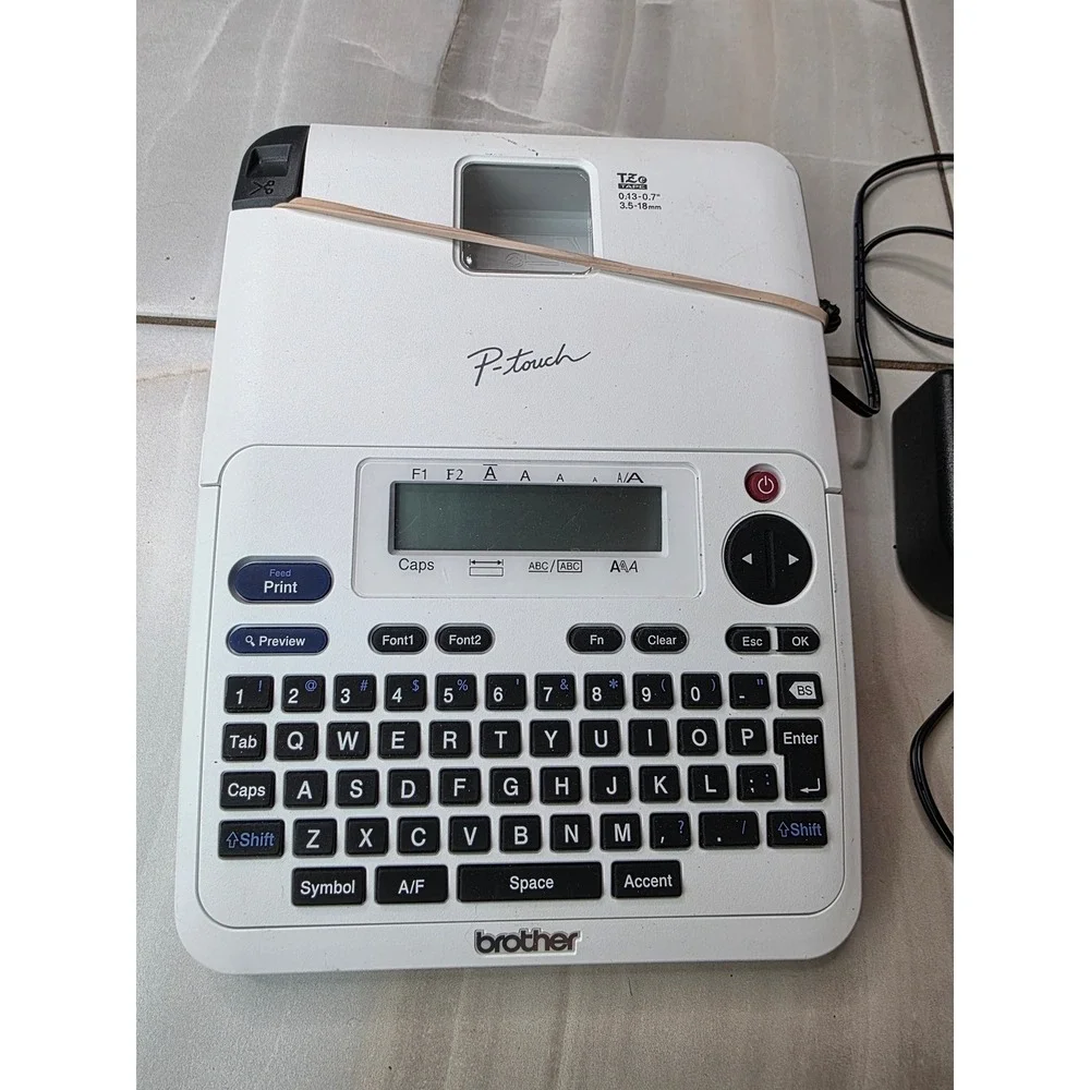 Brother P-Touch PT-2040 Label Maker Desktop Labeling System‎ Power Adapter F2